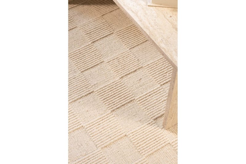 Sydney Ullteppe 200x200 cm - Beige - Tekstiler - Tepper & Matter - Moderne tepper - Ullteppe
