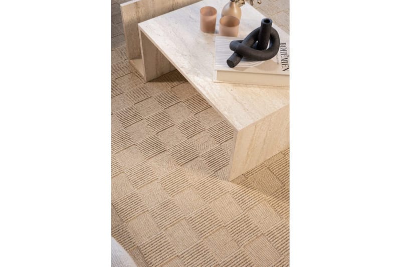 Sydney Ullteppe 200x300 cm - Beige - Tekstiler - Tepper & Matter - Moderne tepper - Ullteppe