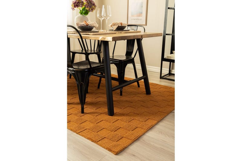 Sydney Ullteppe 240x340 cm - Oransje - Tekstiler - Tepper & Matter - Moderne tepper - Ullteppe