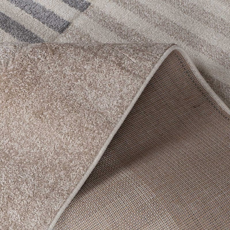 Teppe Navon Carved 200x285 cm - Grå/Beige - Tekstiler - Tepper & Matter - Moderne tepper - Wiltontepper