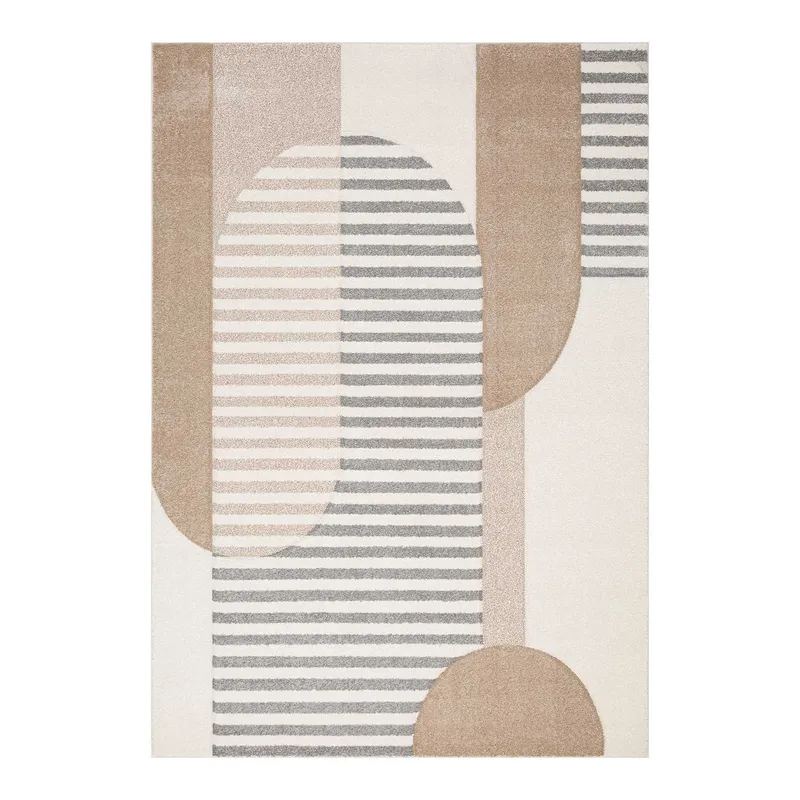 Teppe Navon Carved 200x285 cm, Grå/Beige