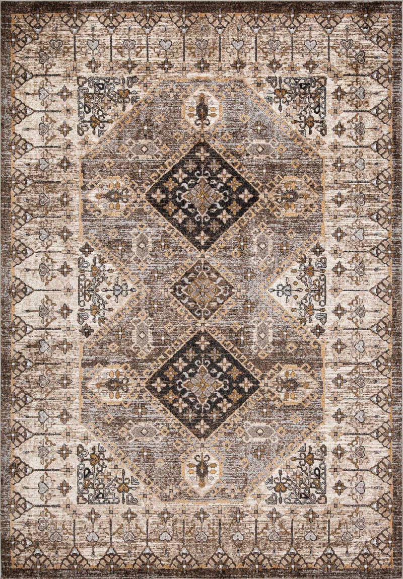 Teppe Yelvi 160x230 cm, Brun/beige