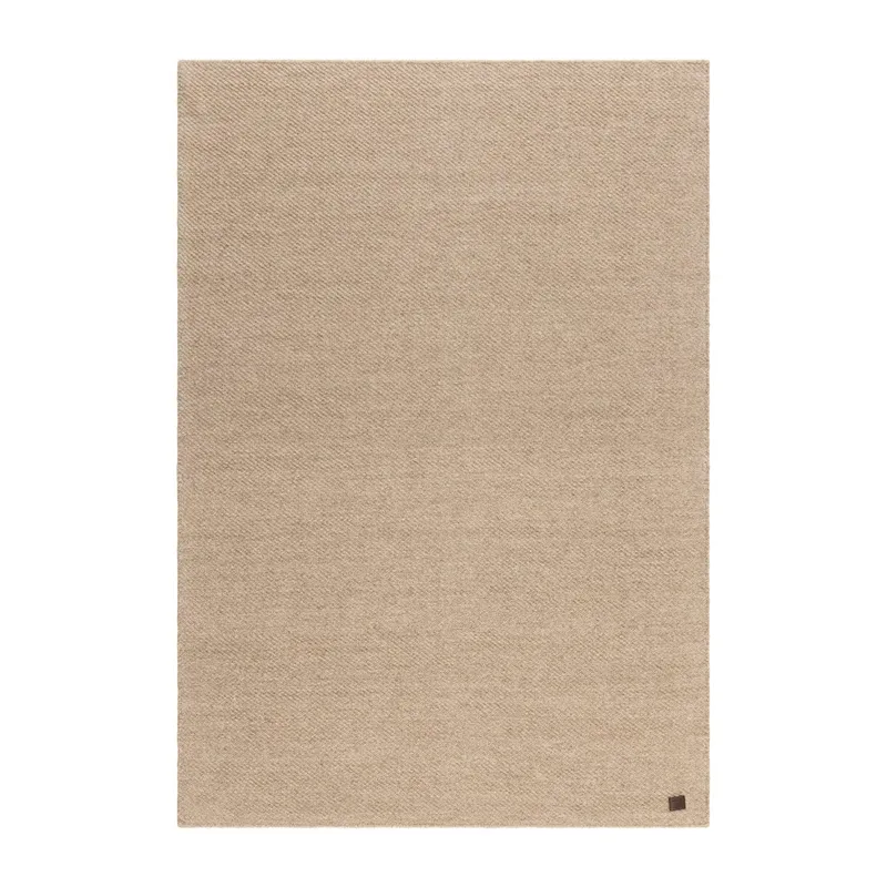 Ullmatta KM Home Ljus Linnebrun 240x340 cm