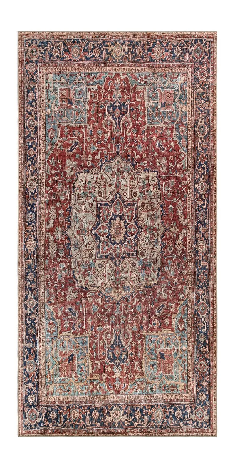 Wiltonmatta KM Home Röd 80x300 cm