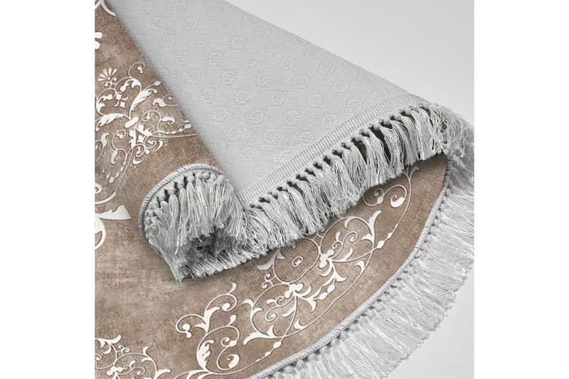 Alanur Home Matte 160x160 cm - Beige - Tekstiler - Tepper & Matter - Moderne tepper - Wiltontepper