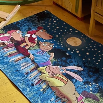 Teppe Relvi 100x160 cm - blå - Tekstiler - Barnetekstiler - Barnetepper