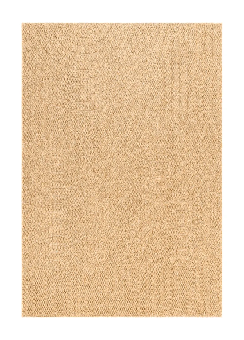 Maskinvevd teppe KM Home Capri Zen 200x290 cm Jute, jute